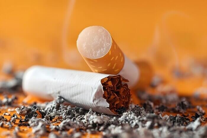 closeup-broken-cigarette-orange-backdrop-symbolizing-quitting-smoking_312563-1153